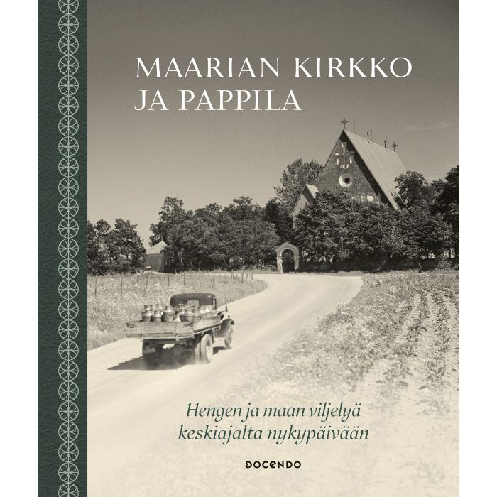 Kannen kuva kirjasta Maarian kirkko ja pappila.