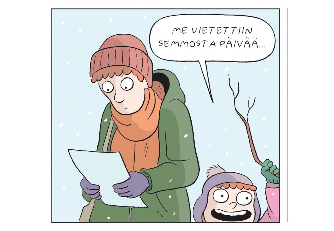 sarjakuva Sekalainen seurakunta