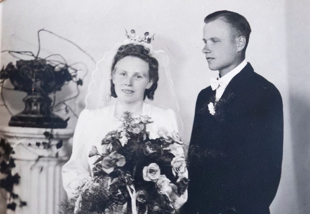 vanha hääkuva