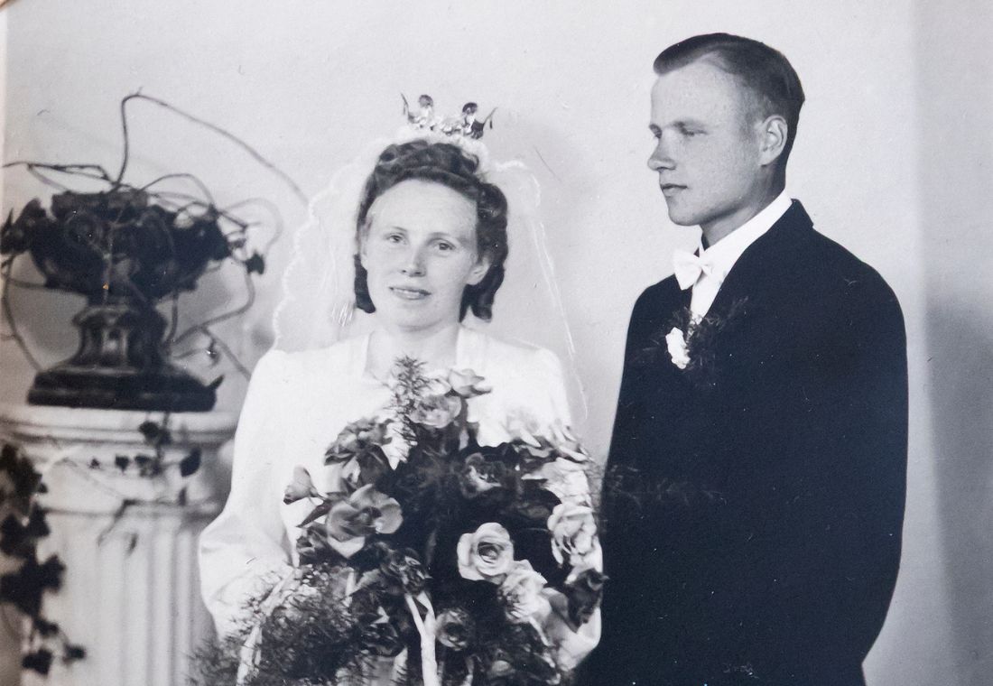vanha hääkuva